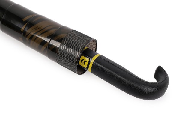 Velký rodinný vystřelovací deštník s teleskopickým pouzdrem na odkapávání