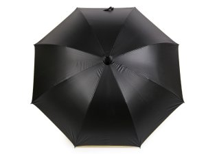 Velký rodinný vystřelovací deštník s teleskopickým pouzdrem na odkapávání