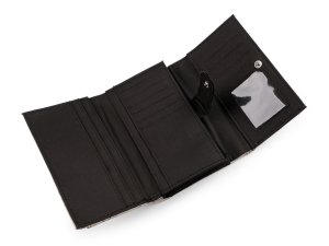 Dámská peněženka s květy 10x15 cm