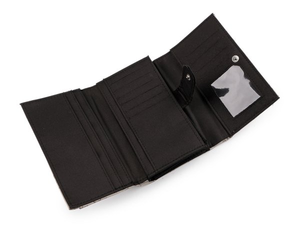 Dámská peněženka s květy 10x15 cm