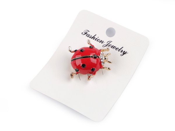 Brož včela, krab, liška, beruška