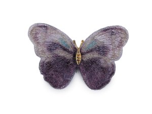 Brož motýl textilní