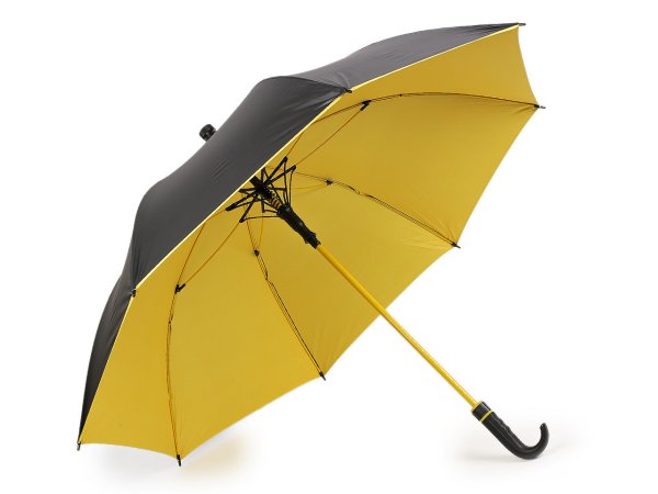 Velký rodinný vystřelovací deštník s teleskopickým pouzdrem na odkapávání