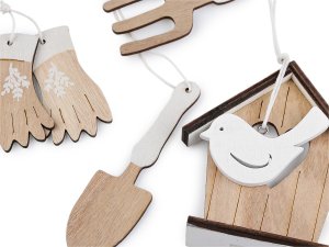 Zahradní nářadí k aranžování sada 6 ks