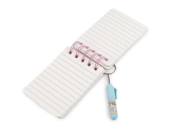 Dětský blok / zápisník linkovaný s propiskou