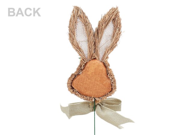 Zápich velikonoční zajíček slaměný