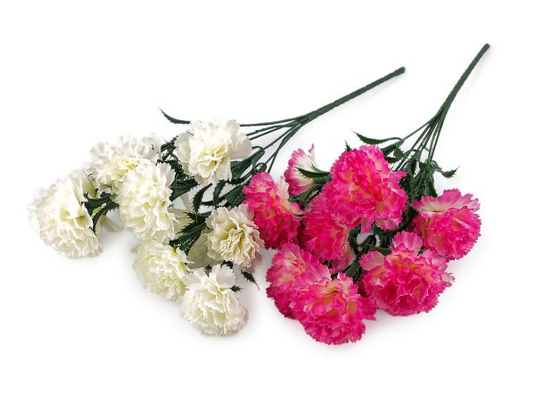 Umělá kytice karafiát