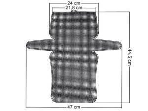 Plastová kanava / mřížka na kabelku