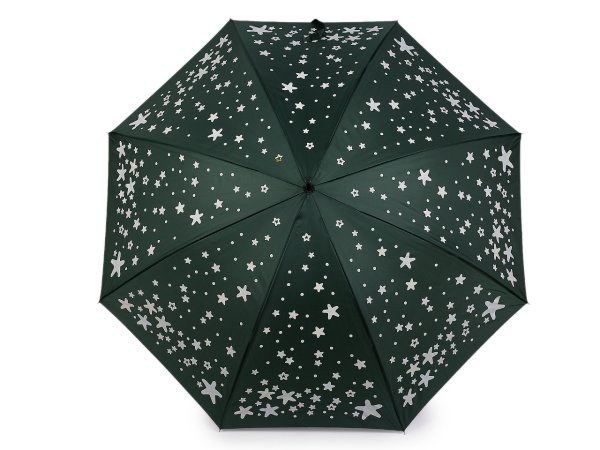 Dámský vystřelovací deštník hvězda kouzelný
