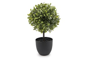 Umělý buxus v květináči
