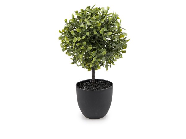Umělý buxus v květináči