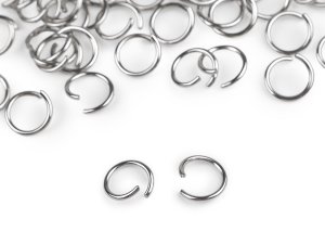 Kroužek spojovací Ø10 mm z nerezové oceli k výrobě klíčenek