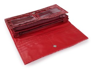 Dámská / dívčí peněženka metalická 9,5x19 cm