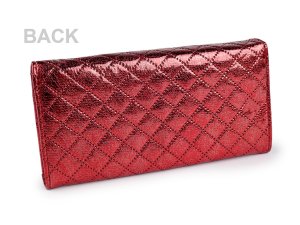 Dámská / dívčí peněženka metalická 9,5x19 cm