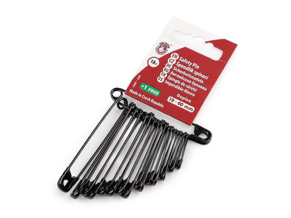 Spínací špendlíky mix velikostí