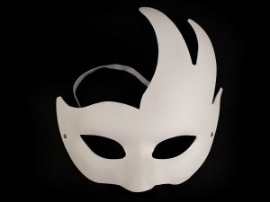 Karnevalová maska - škraboška k domalování