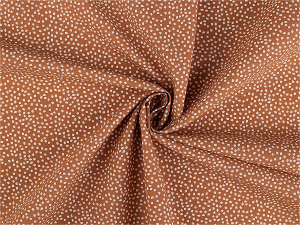 Bavlněná látka / plátno tečky