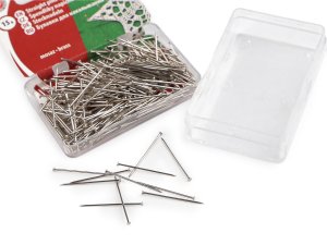 Celokovové špendlíky délka 22 mm mosazné