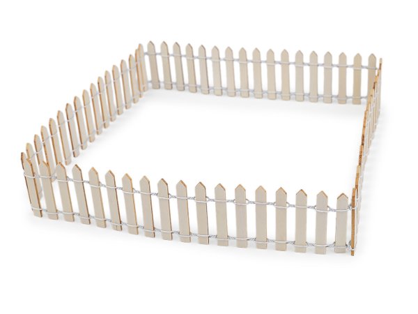 Dřevěný plot tvarovatelný 90 cm