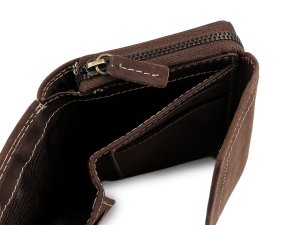 Dámská peněženka kožená 9x12,5 cm