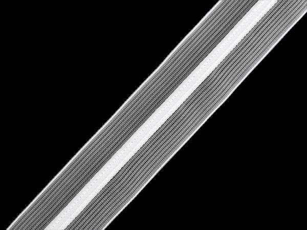 Zip spirálový skrytý No 3 transparentní metráž, na povlečení a šaty