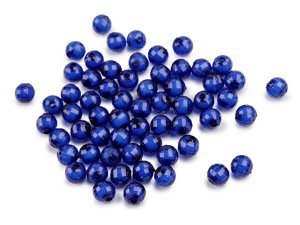 Plastové korálky ploškované Ø8 mm