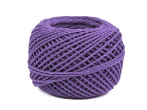 Bavlněná příze macrame / háčkovací 40 g rozčesávací