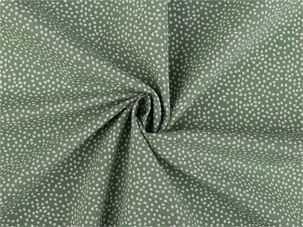 Bavlněná látka / plátno tečky