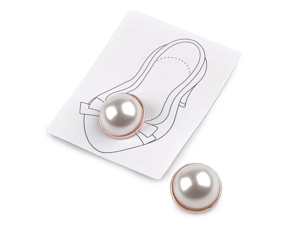 Klip / brož / ozdoba na boty perly