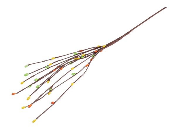 Umělá větvička s pupeny na drátku