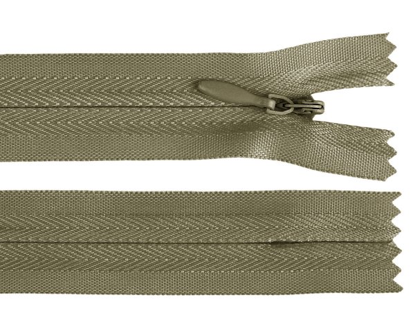 Spirálový zip skrytý No 3 délka 45 cm