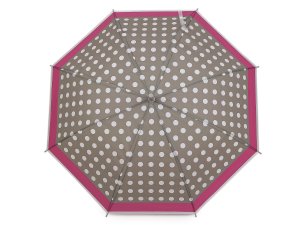 Dámský / dívčí vystřelovací deštník puntík