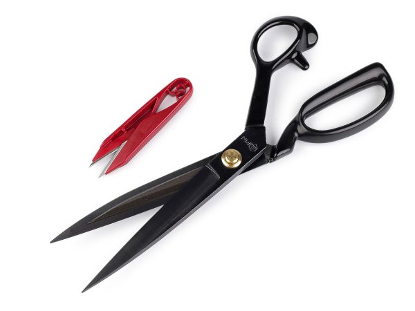 Krejčovské nůžky PIN délka 31 cm a cvakačky v krabičce