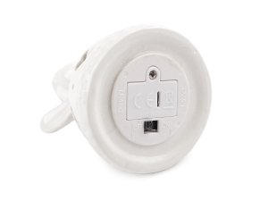 Porcelánový anděl svítící