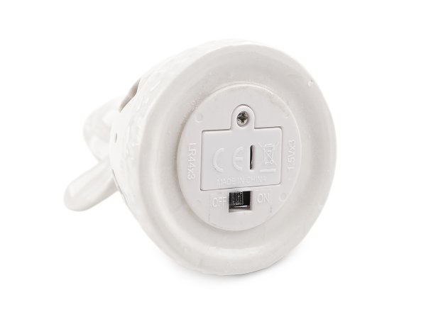 Porcelánový anděl svítící