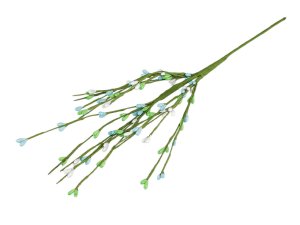 Umělá větvička s pupeny na drátku tvarovatelná