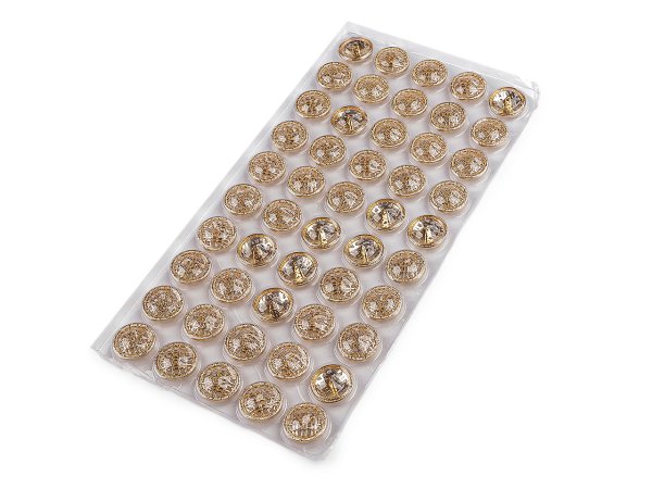 Kovový knoflík velikost 40"