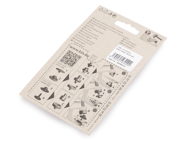 Knoflíky stiskací s pérkem Wuk Ø13,5 mm vodotěsné