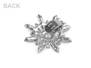 Klip / brož / ozdoba na boty s broušenými kamínky