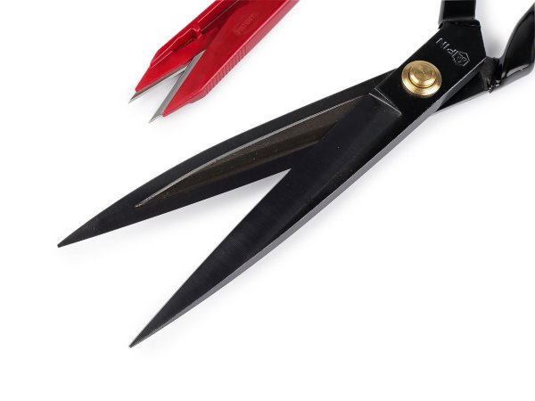 Krejčovské nůžky PIN délka 31 cm a cvakačky v krabičce