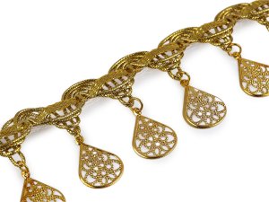 Shakira leonský prýmek s přívěsky šíře 40; 45 mm