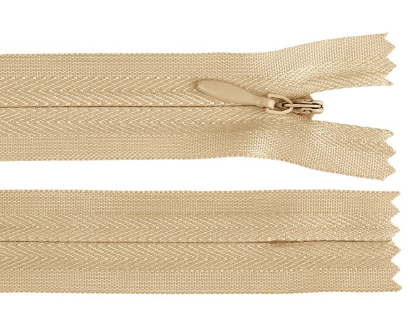 Spirálový zip skrytý No 3 délka 25 cm