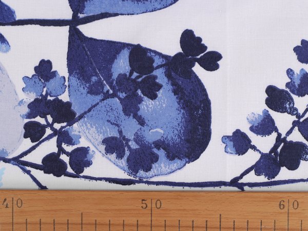 Bavlněná látka / plátno listy šíře 220 cm