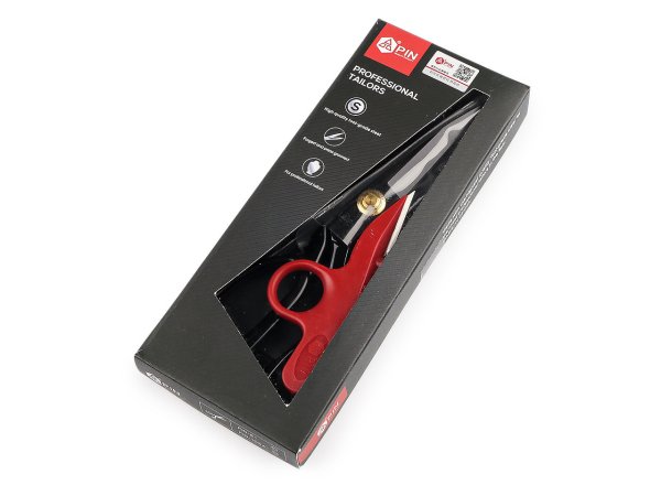 Krejčovské nůžky PIN délka 21; 24 cm a cvakačky v krabičce