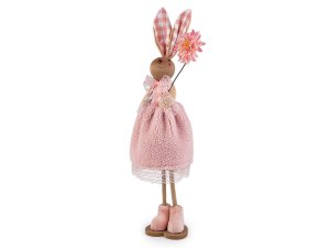 Velikonoční zajíček s květem