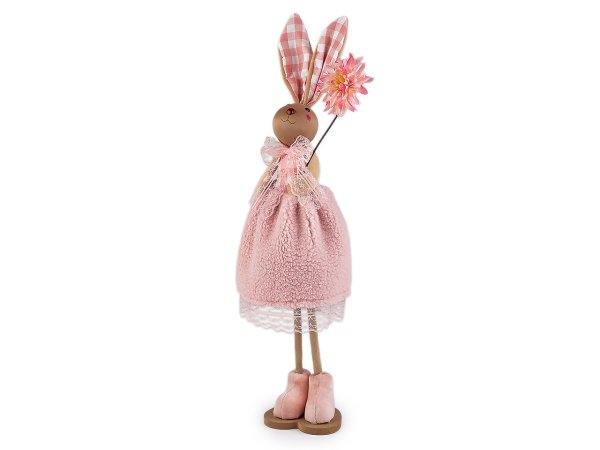 Velikonoční zajíček s květem