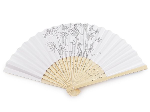 Dětský vějíř k domalování / vymalování