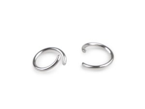 Kroužek spojovací Ø10 mm z nerezové oceli k výrobě klíčenek