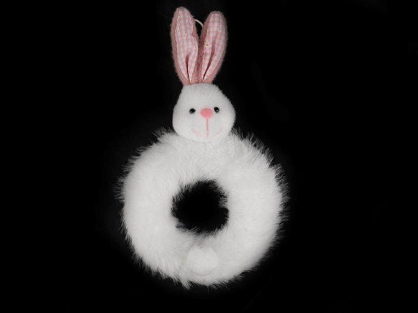 Velikonoční věnec zajíček