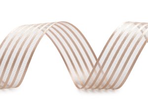 Atlasová stuha s monofilem šíře 25 mm